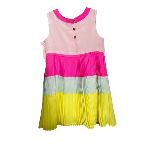 Ted Baker Pleated Colorful Dress - Picture 2 of 7